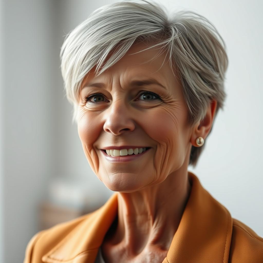 short hairstyles for women in their 60s